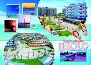 Cartolina F/To 12X17 Veduta Jesolo