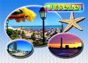 Cartolina F/To 10,5X15 Veduta Jesolo