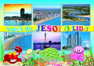 Cartolina F/To 10,5X15 Veduta Jesolo