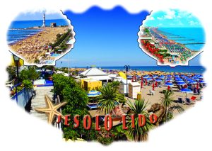 Cartolina F/To 12X17 Fustellata Jesolo