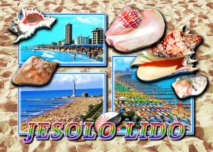 Cartolina F/To 12X17 Fustellata Jesolo