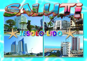 Cartolina F/To 12X17 Fustellata Jesolo