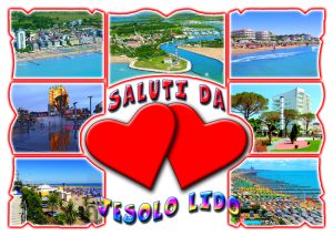 Cartolina F/To 12X17 Fustellata Jesolo