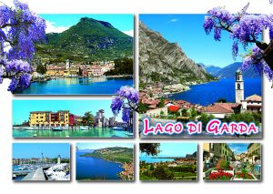 Cartolina F/To 10,5X15 Veduta Loc. Lago Di Garda