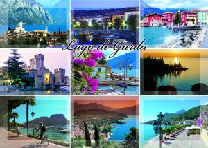 Cartolina F/To 10,5X15 Veduta Loc. Lago Di Garda