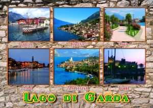 Cartolina F/To 10,5X15 Veduta Loc. Lago Di Garda