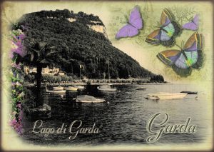 Cartolina F/To 10,5X15 Veduta Garda Vintage