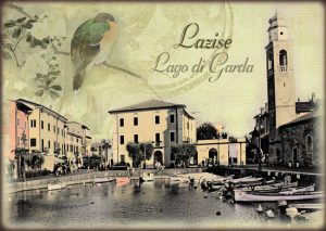 Cartolina F/To 10,5X15 Veduta Lazise Vintage