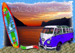 Cartolina F/To 10,5X15 Veduta Loc. Lago Di Garda