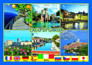 Cartolina F/To 10,5X15 Veduta Loc. Lago Di Garda