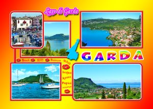 Cartolina F/To 10,5X15 Veduta Garda