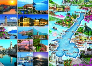 Cartolina F/To 12X17 Veduta Loc. Lago Di Garda