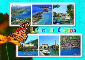Cartolina F/To 10,5X15 Veduta Loc. Lago Di Garda
