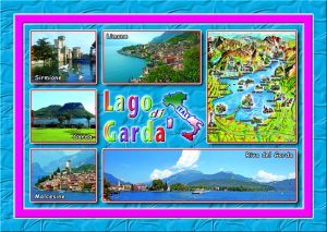 Cartolina F/To 10,5X15 Veduta Loc. Lago Di Garda