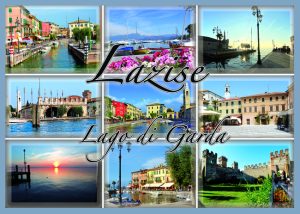 Cartolina F/To 12X17 Veduta Lazise