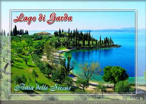 Cartolina F/To 10,5X15 Veduta Garda - Baia Sirene