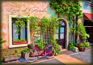 Cartolina F/To 10,5X15 Veduta Lago Di Garda