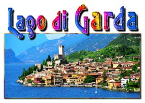 Cartolina F/To 12X17 Fustellata Malcesine