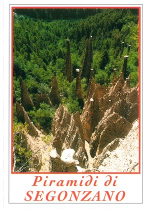 Cartolina F/To 10,5X15 Veduta V. Di Cembra Piram. Segonzano