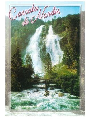 Cartolina F/To 12X17 Veduta Cascate Di Nardis