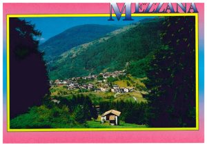 Cartolina F/To 10,5X15 Veduta Val Di Sole Mezzana