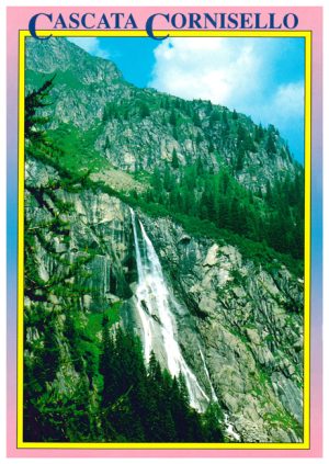 Cartolina F/To 10,5X15 Veduta Presanella Cascata Cornisello