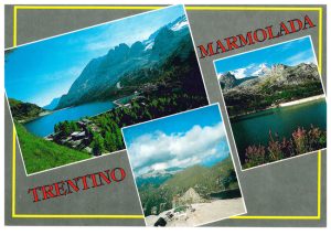 Cartolina F/To 10,5X15 Veduta Marmolada