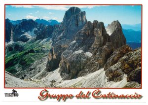 Cartolina F/To 10,5X15 Veduta Dol. Di Fassa Gr. Del Catinac.