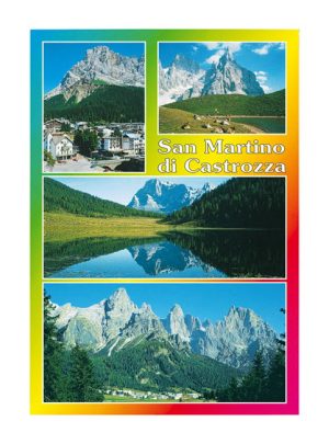 Cartolina F/To 10,5X15 Veduta San Martino Di Castrozza