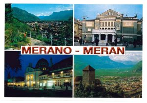 Cartolina F/To 10,5X15 Veduta Merano