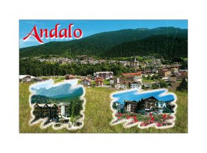 Cartolina F/To 10,5X15 Veduta Andalo