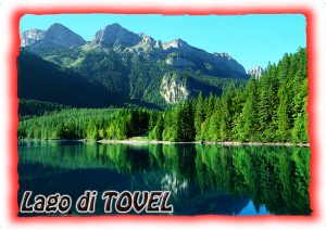 Cartolina F/To 10,5X15 Veduta Dolom. Di Brenta Lago Di Tovel