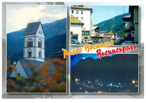 Cartolina F/To 10,5X15 Veduta Passo Del Brennero