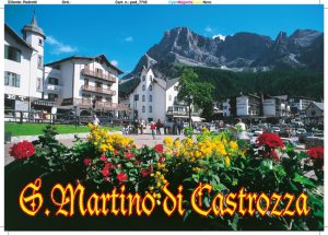 Cartolina F/To 10,5X15 Veduta San Martino Di Castrozza