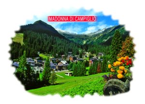 Cartolina F/To 12X17 Fustellata Madonna Di Campiglio