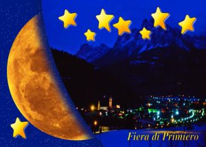 Cartolina F/To 12X17 Fustellata Glitter Fiera Di Primiero