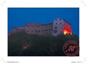 Cartolina F/To 12X17 Fustellata Castelli - Castel Stenico