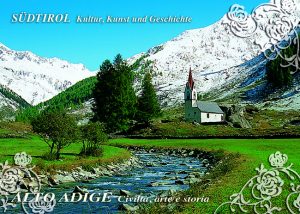 Cartolina F/To 12X17 Veduta Sudtirol Val Aurina