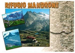 Cartolina F/To 10,5X15 Fustellata Rifugio Mandrone