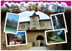 Cartolina F/To 12X17 Fustellata Val Di Non