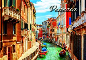 Magnete Glossy Venezia - Scorcio