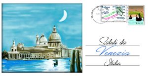 Magn. Fotogr. Panor. Cm 10X5 Venezia C/Cart