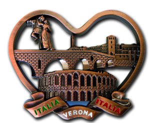Magn. Met. Grande Verona Cuore-Bronzo