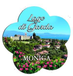 Magnete Resina Fiore Lago - Moniga