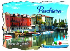 Magnete Marmo Rett. Cm 8X6 Lago - Peschiera