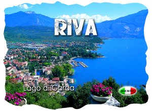 Magnete Marmo Rett. Cm 8X6 Lago - Riva