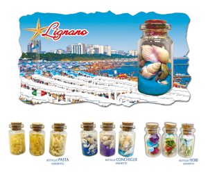 Magn. Marmo Cm 10,5X6 C/Bott. Lignano