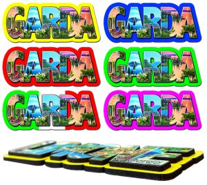 Magnete Legno Doppio Scritta Garda