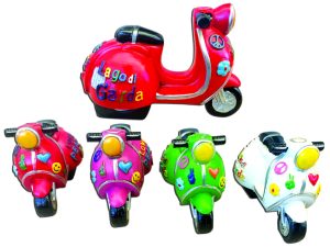 Monum. Resina Moto Lago Di Garda 4 Colori Ass.Ti