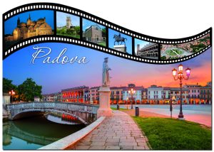 Cartolina F/To 12X17 Fustellata Padova
